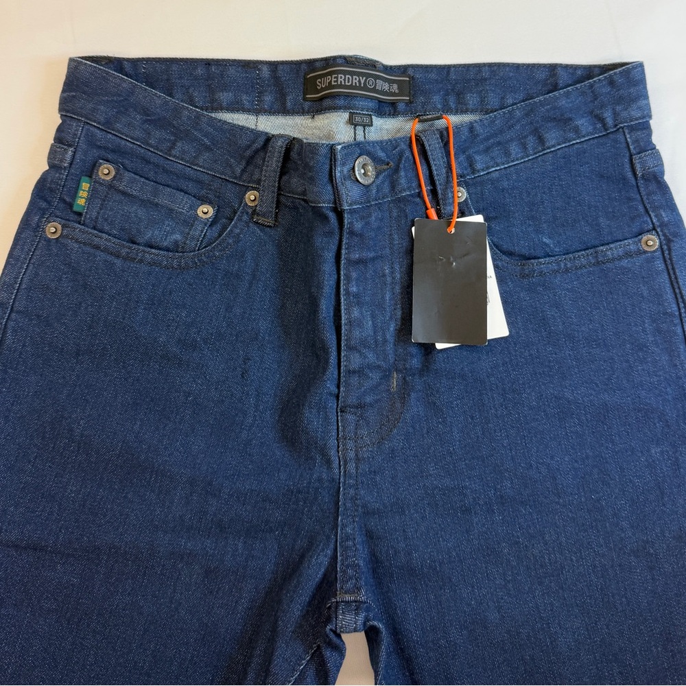 Superdry Men's Deep Blue Denim Skinny Jeans